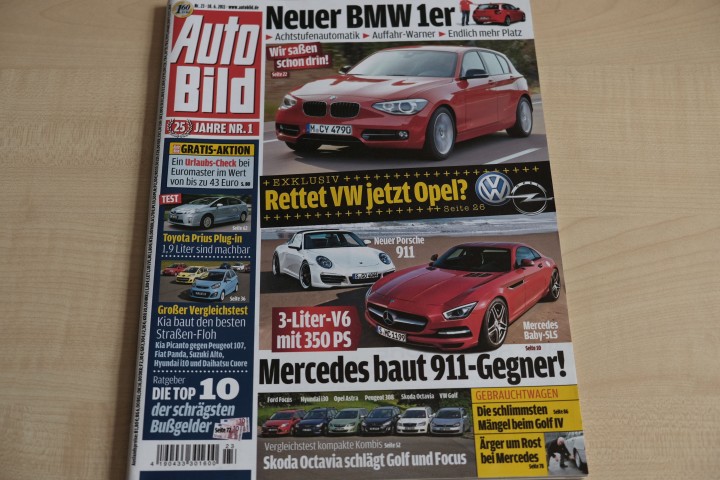 Deckblatt Auto Bild (23/2011)